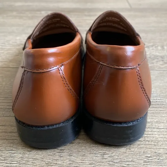 G.H. Bass &amp; Co. x Weejuns Brown Leather Penny Loafers