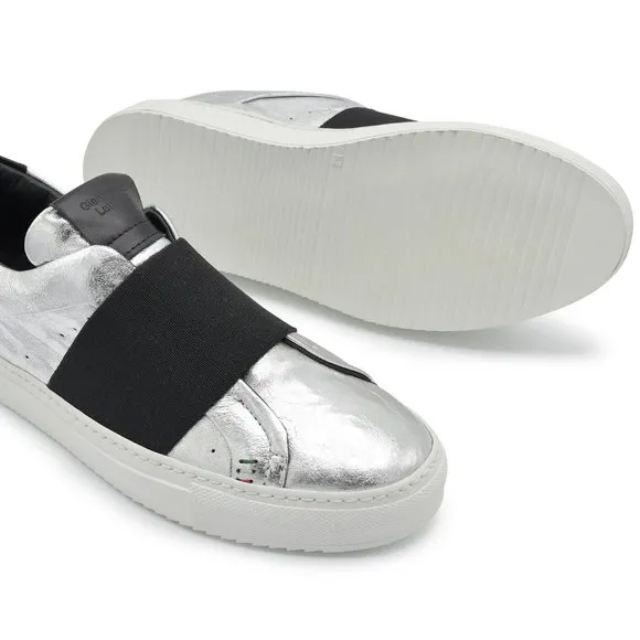 Gianfranco Lattanzi Women Sneaker in Silver Leathe