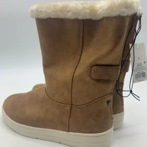 Girls Aleka Faux-Suede Shearling Style Boots -