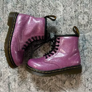 Girls Dr Martens Glitter Boots