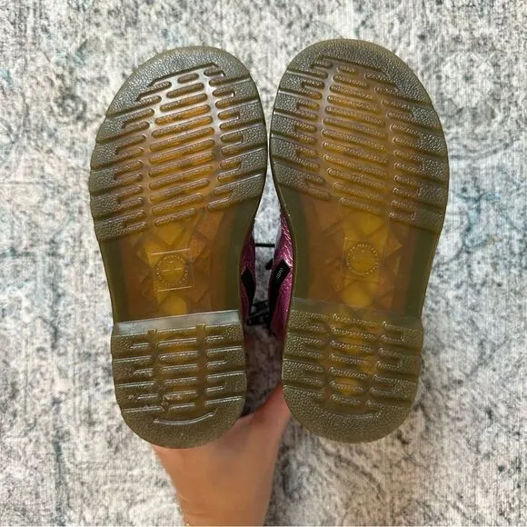 Girls Dr Martens Glitter Boots