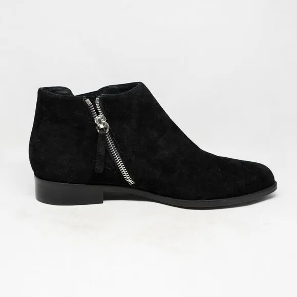 Giuseppe Zanotti Black Suede Ankle Boots