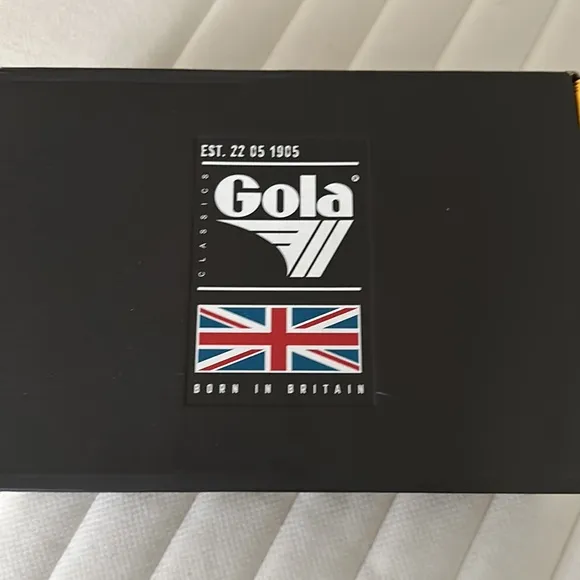 Gola Black and White Retro Sneakers