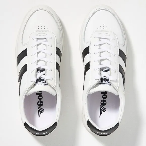 Gola Black and White Retro Sneakers
