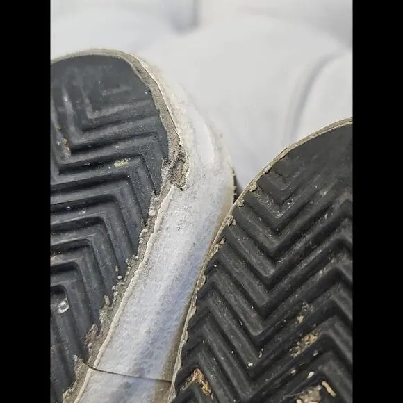 GOLDEN GOOSE GGDB FRANCY Rap Black Canvas Womens Athletic Sneakers Shoes 41 10