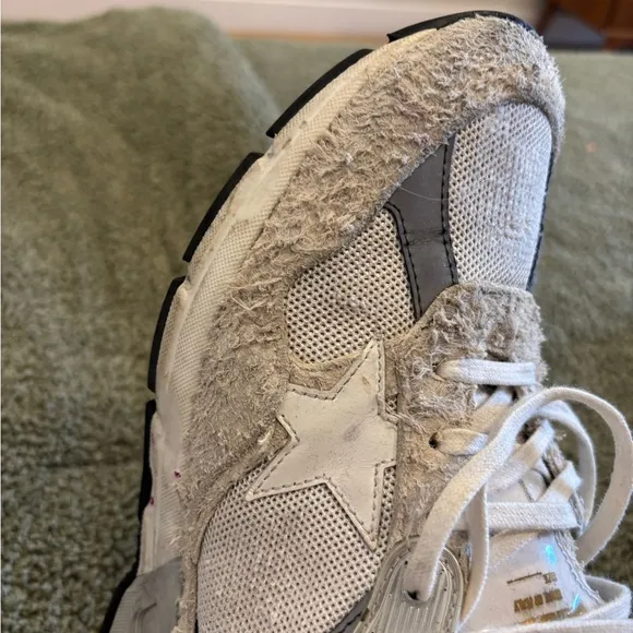 Golden Goose Kids Sneakers - White and Gray