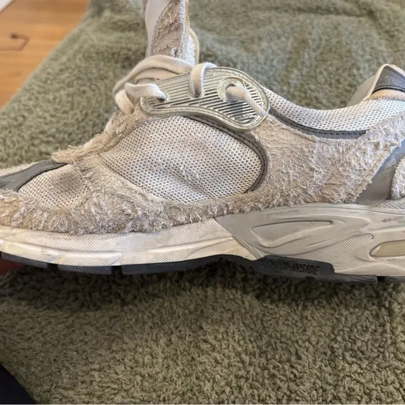 Golden Goose Kids Sneakers - White and Gray