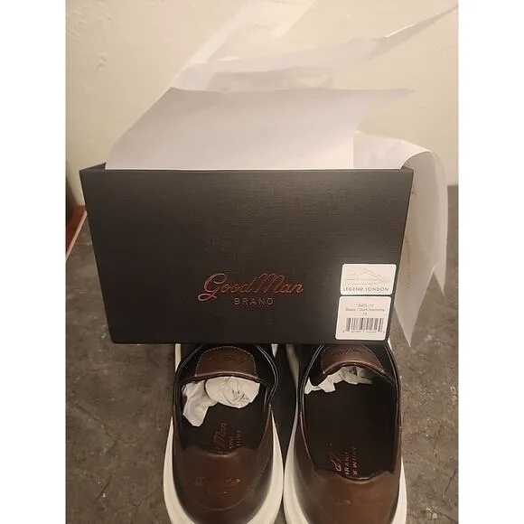 Good Man Brand Mens Legend London Black Fashion Sneaker Size 11 11.5 $228