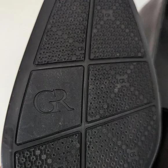 Gordon Rush Black Slip On Loafers Size 7.5