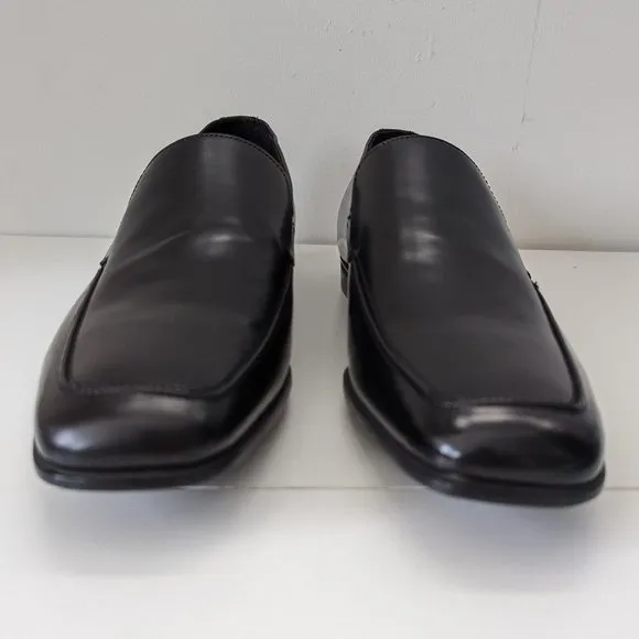 Gordon Rush Black Slip On Loafers Size 7.5