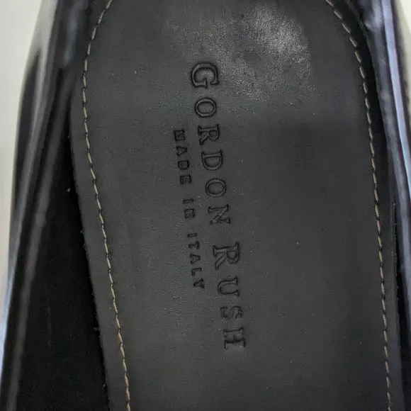 Gordon Rush Black Slip On Loafers Size 7.5