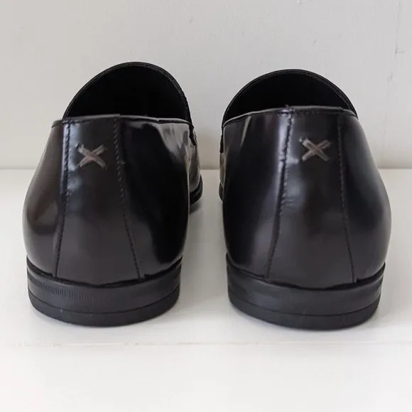 Gordon Rush Black Slip On Loafers Size 7.5