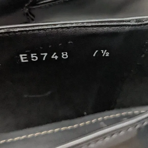 Gordon Rush Black Slip On Loafers Size 7.5