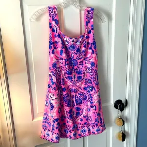 Gorgeous girly adorable Lilly Pulitzer classic pretty preppy dress romper 0 💝
