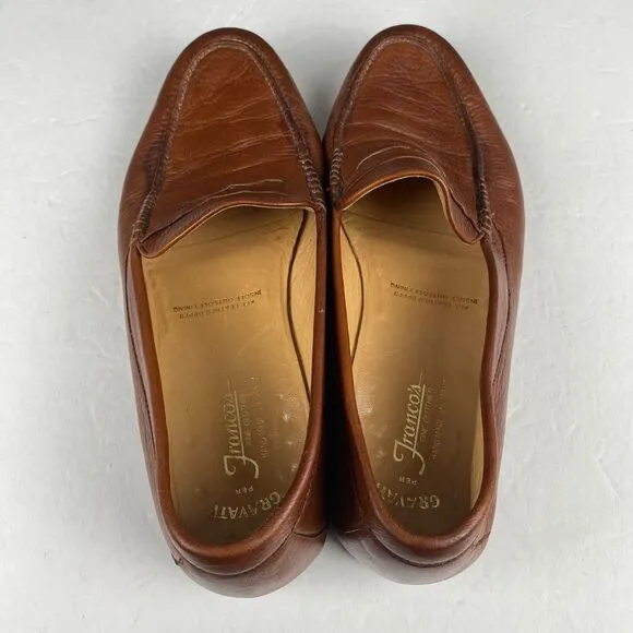GRAVATI Jranco's Shoe Loafers Women's US 11 M Brown Leather.