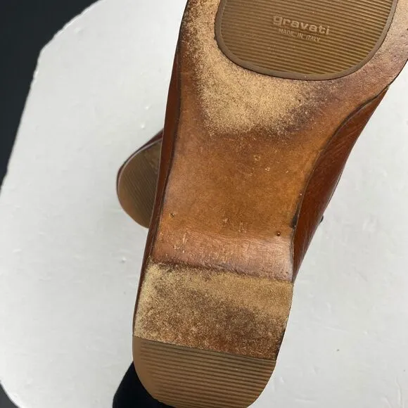 GRAVATI Jranco's Shoe Loafers Women's US 11 M Brown Leather.