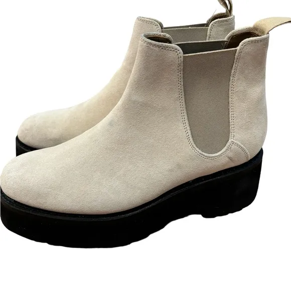 Grenson Naomi Suede Chelsea Designer Boots size 9