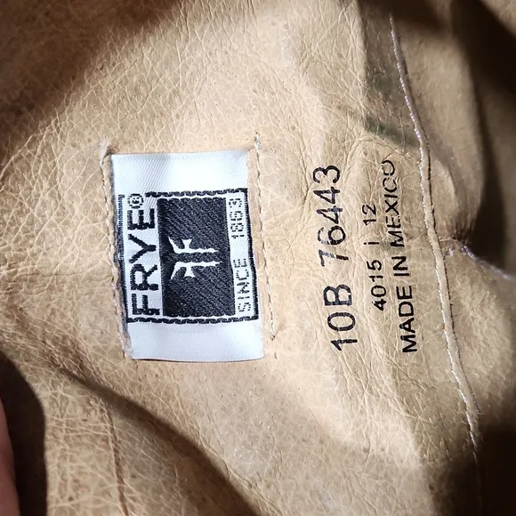GUC Quality FRYE Tall Riding Pull On Choc Brown Boots