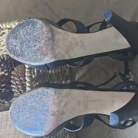 Gucci Cellarius Soft High Heel Sandals