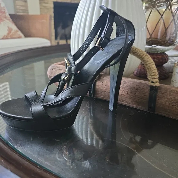 Gucci Cellarius Soft High Heel Sandals