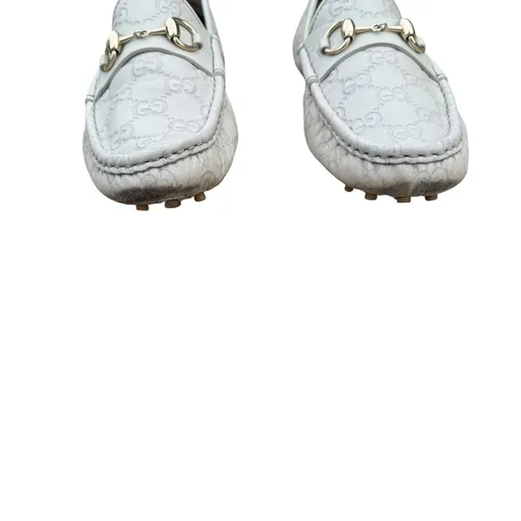 Gucci Guccissima Leather Horsebit Loafer Womens Size 10