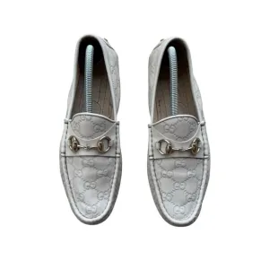 Gucci Guccissima Leather Horsebit Loafer Womens Size 10