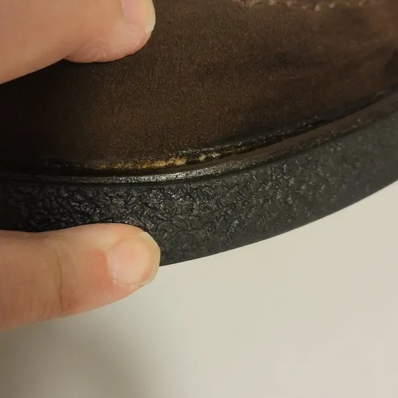 Gucci Horsebit Brown Suede Loafers Italy Women's 39 ¹/² E / US 9.5 Need Repaired