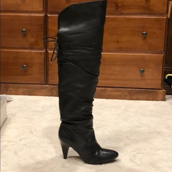 Guess over the knee pull on boots