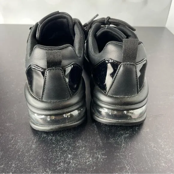 Guess Women's Fever Sneakers Black Sz 5.5