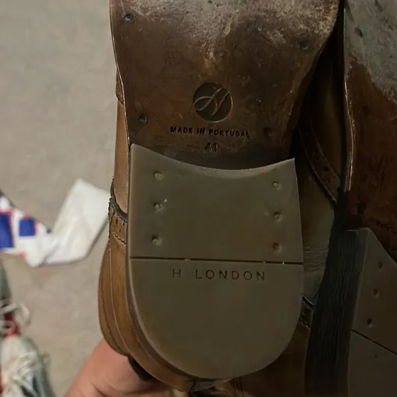 H by Hudson London Leather Boots