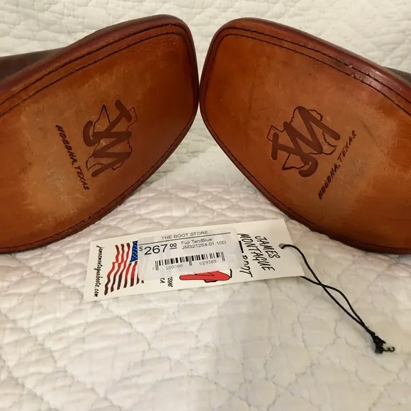 Handmade in Nocona Texas James Montague Boots