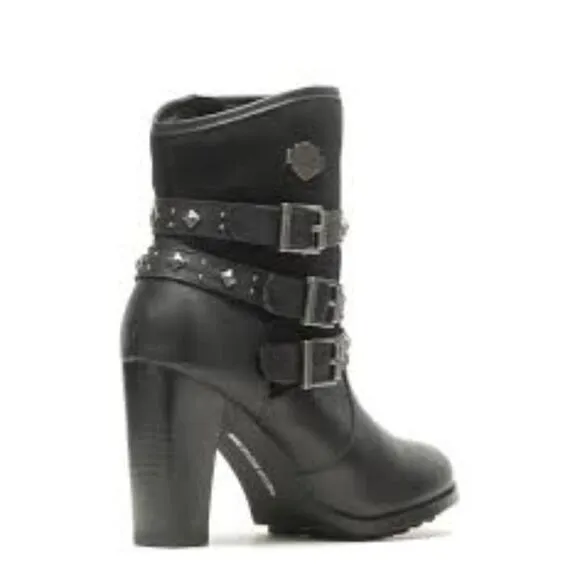 Harley Davidson  Abbey 3.5&quot; Heel Sassy Boot - Size 9