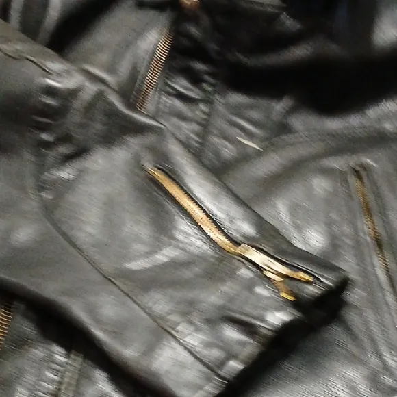 Harley-Davidson Black Leather Boots and Jacket