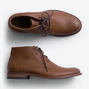 HAWKER RYE Abigovia Chukka boots Tan size 12 NWT in packaging