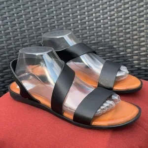 Hee Leather‎ Asymmetrical Sandals