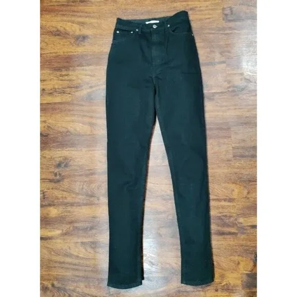 Helmut Lang Unisex Skinny Clean Girl High Fashion Skinny Jean Womens 27 Mens 28
