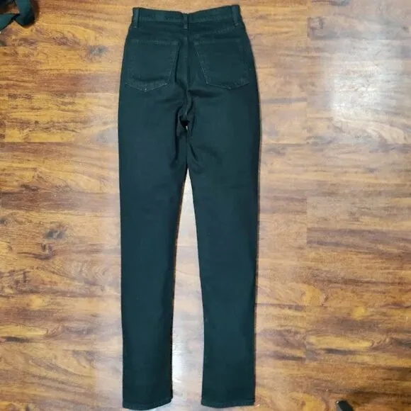 Helmut Lang Unisex Skinny Clean Girl High Fashion Skinny Jean Womens 27 Mens 28