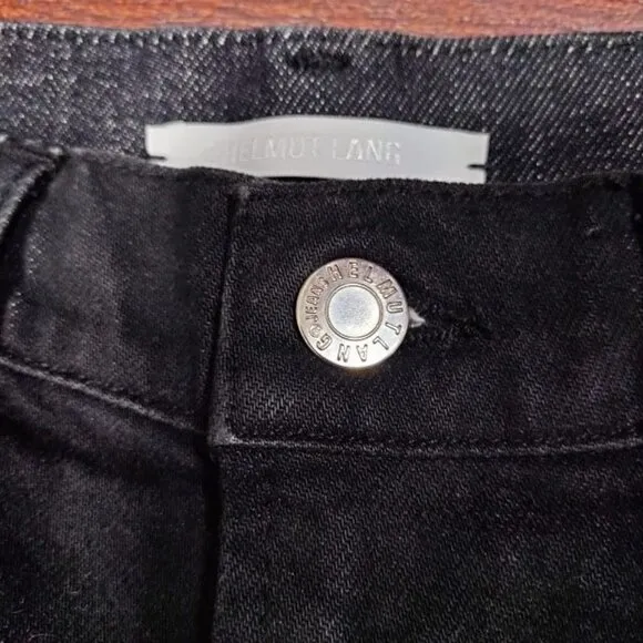 Helmut Lang Unisex Skinny Clean Girl High Fashion Skinny Jean Womens 27 Mens 28