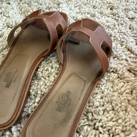 HERMES oran sandals Size 36 - With box