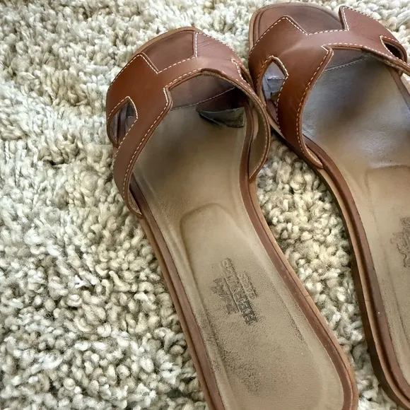 HERMES oran sandals Size 36 - With box