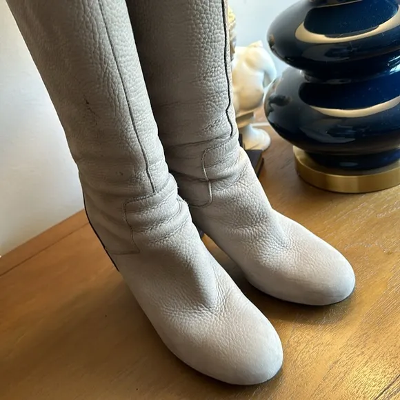 Hogan leather boots size 39.1/2