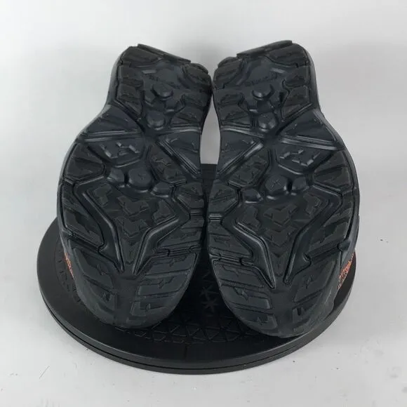 Hoka One One Hopara Black/Orange Waterproof Hiking Sandals 1123112 Men Size 11.5