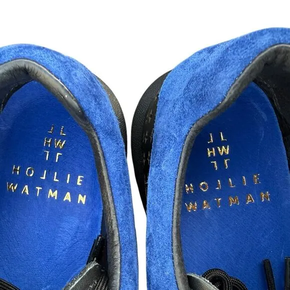 Hollie Watman Star Gazing Fashion Sneakers Black/Blue Womens Size 8