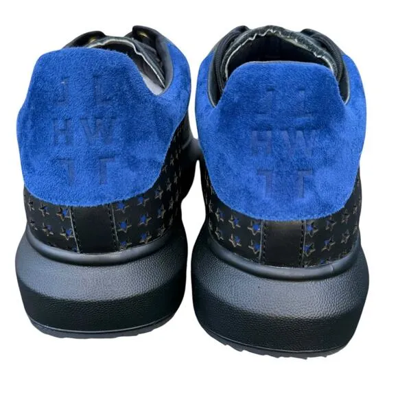 Hollie Watman Star Gazing Fashion Sneakers Black/Blue Womens Size 8