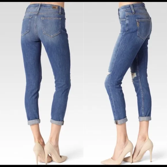*HOST PICK* EUC Paige Carter Slim jeans in ‘Amanda Destructed’