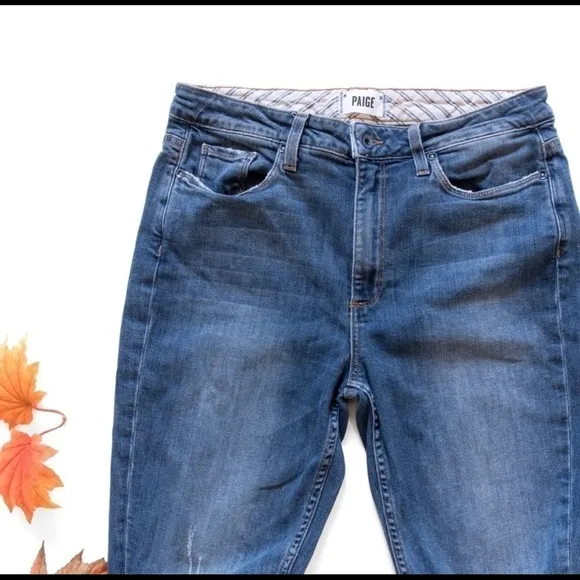 *HOST PICK* EUC Paige Carter Slim jeans in ‘Amanda Destructed’