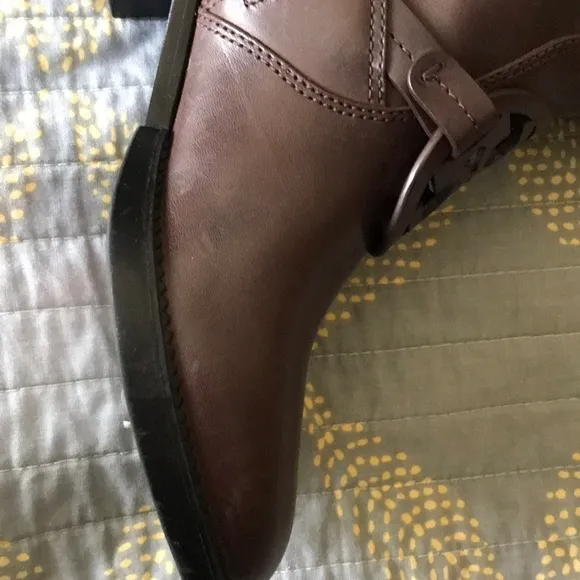 🌺HP🌺 “Miller “ Pull-On Tall Brown Leather Boot