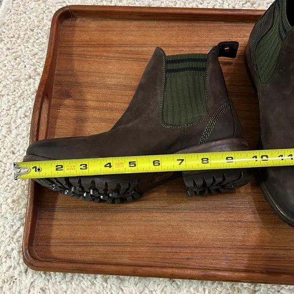 ✨HP!!✨ NWOT FP BUENO 41 Wanda style leather top boots with green-blue accent