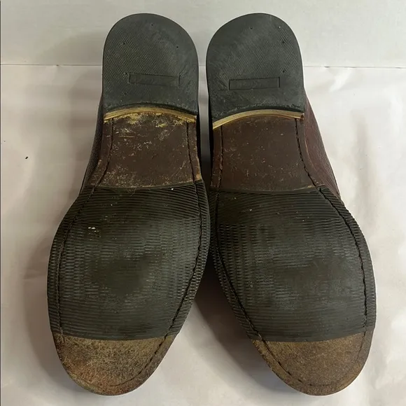 H.S. Trask Brown Leather Loafers