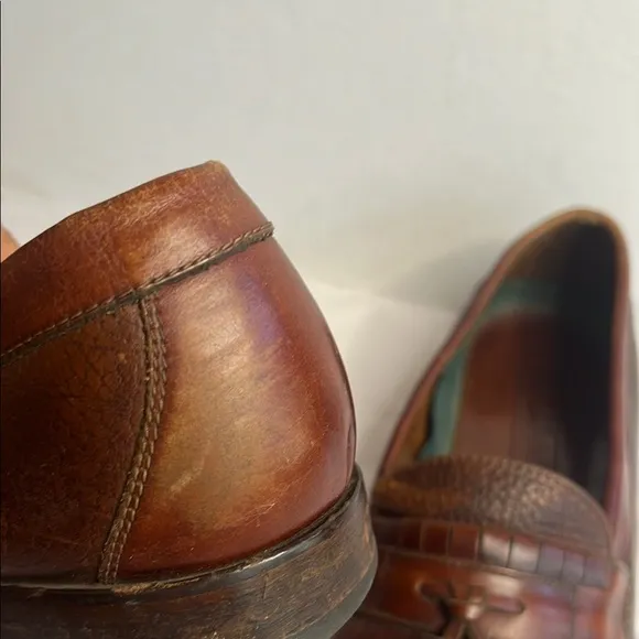 H.S. Trask Brown Leather Loafers